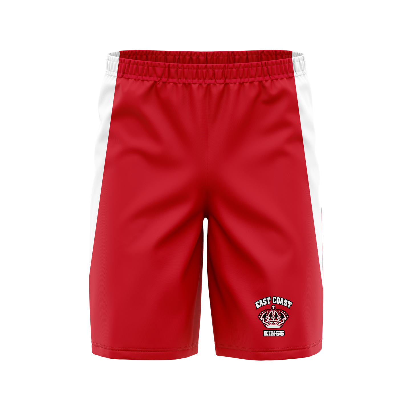 East Coast Kings Red Mesh Shorts