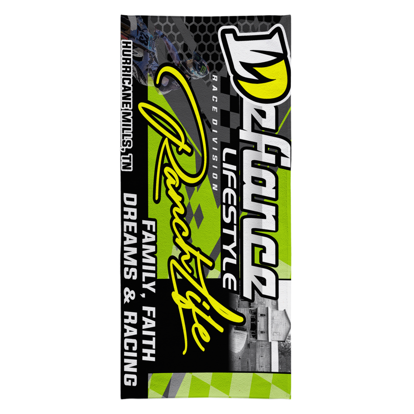 Random Sample - Full Color 15oz 30" x 60" Beach Towel