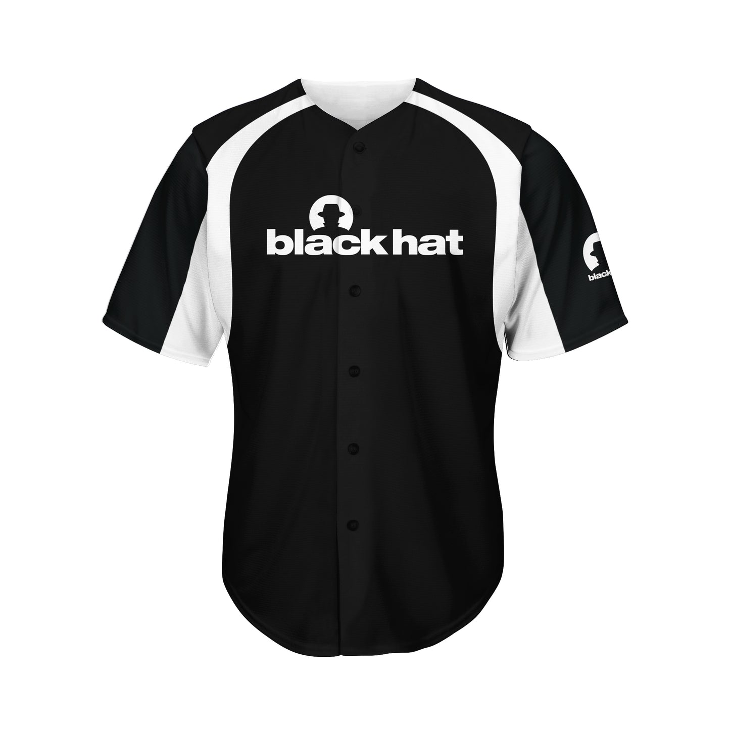 Black Hat Baseball Jersey