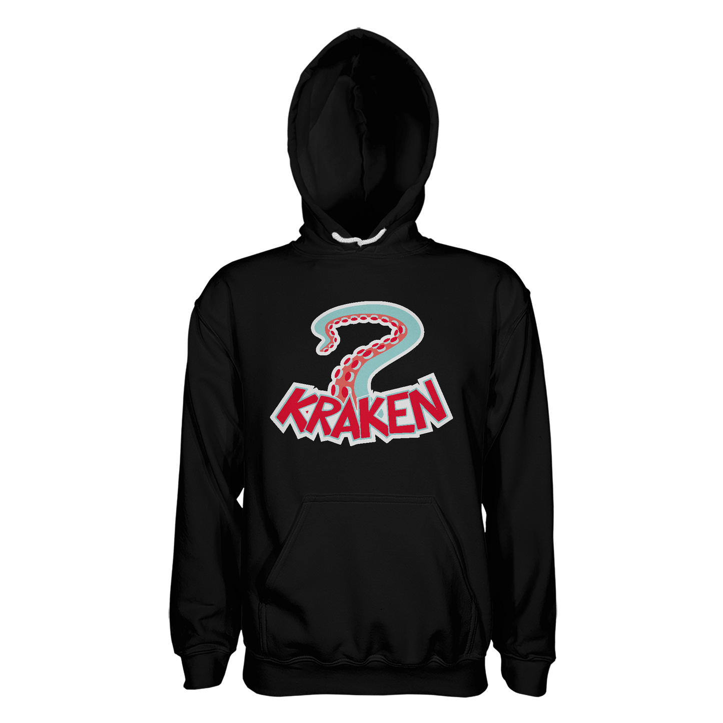 Kraken Pullover Hoodie - Black