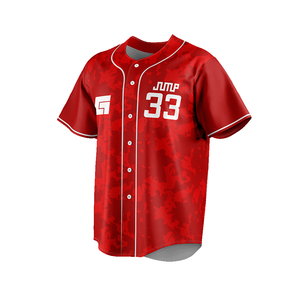 Full Button Baseball Jersey