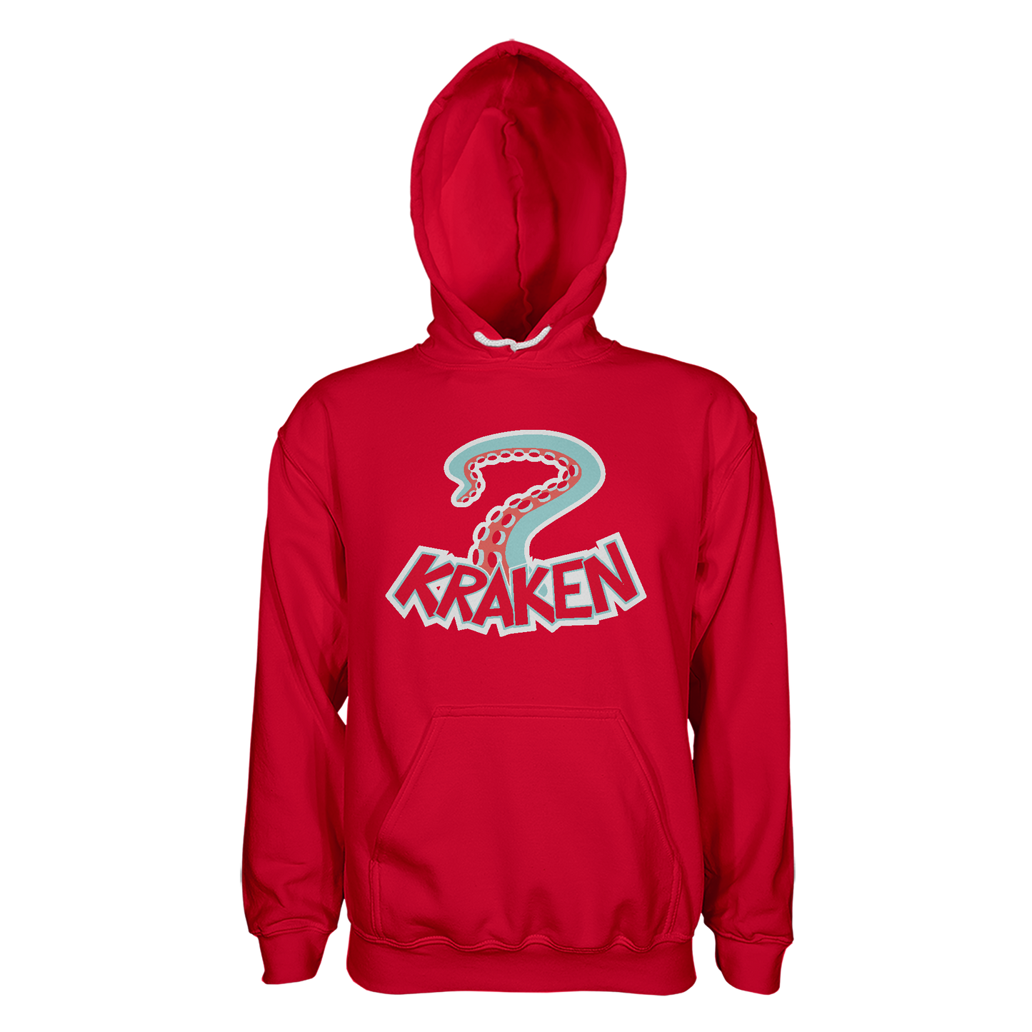 Kraken Pullover Hoodie - Red