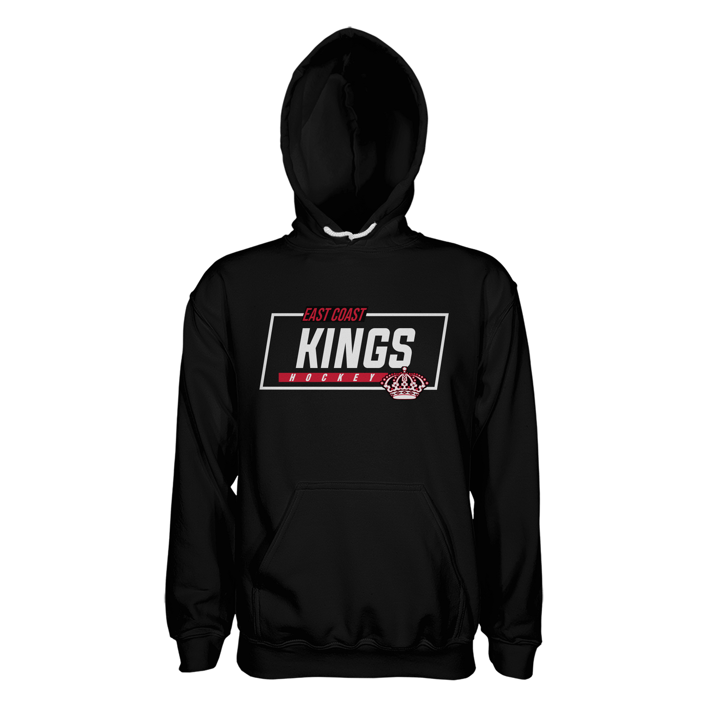East Coast Kings Hockey Black Hoodie