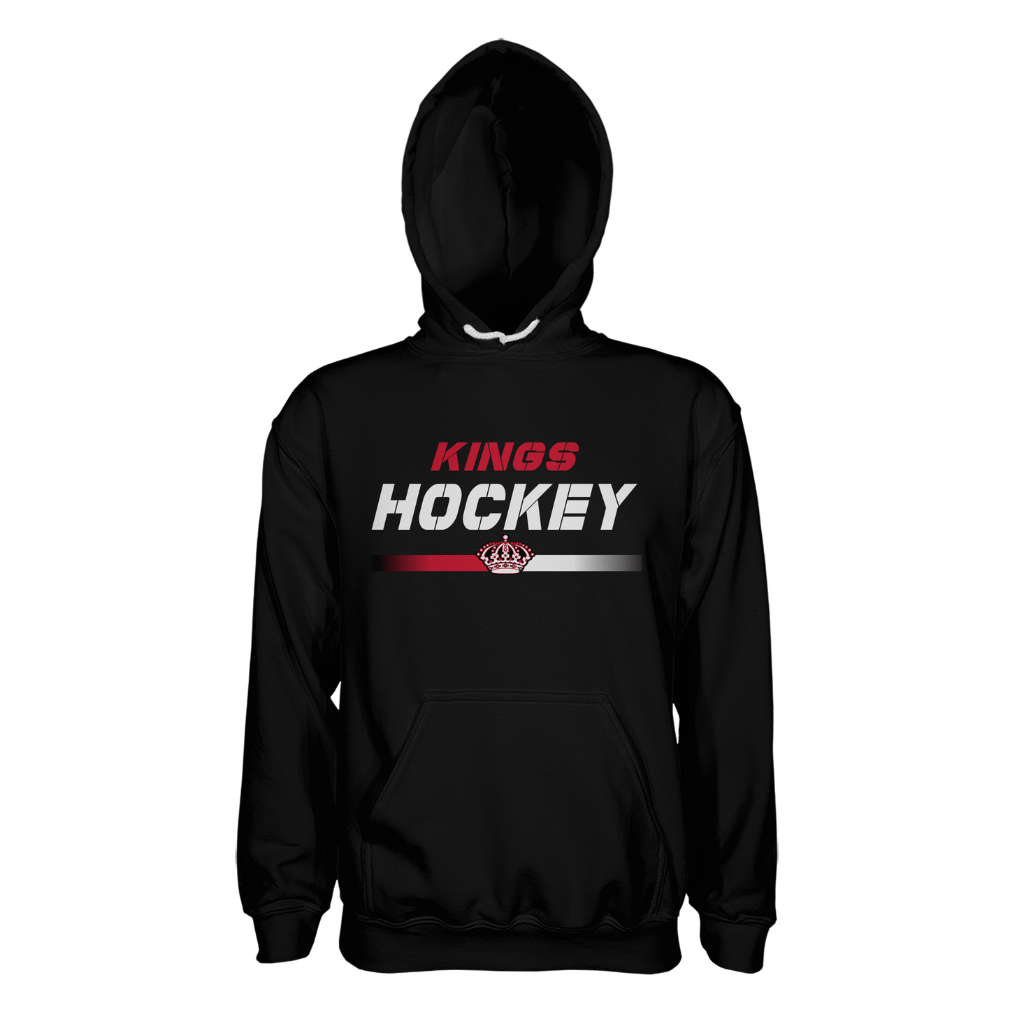 East Coast Kings Stencil Black Hoodie