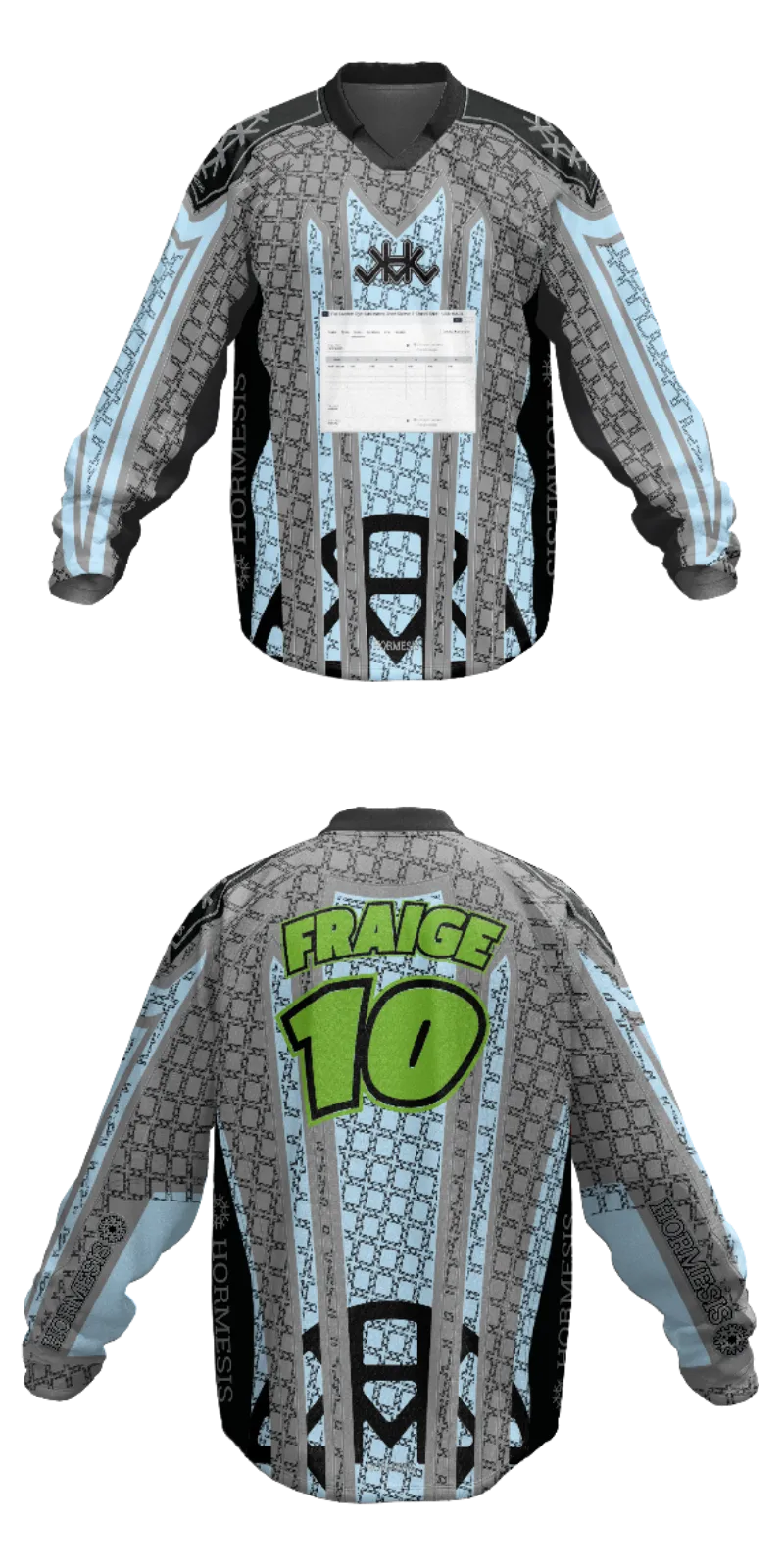Customizable Paintball Jersey Finished - Customer's Product with price 100.00 ID CR8Z19wog4bqDI7PkOe6n9SO