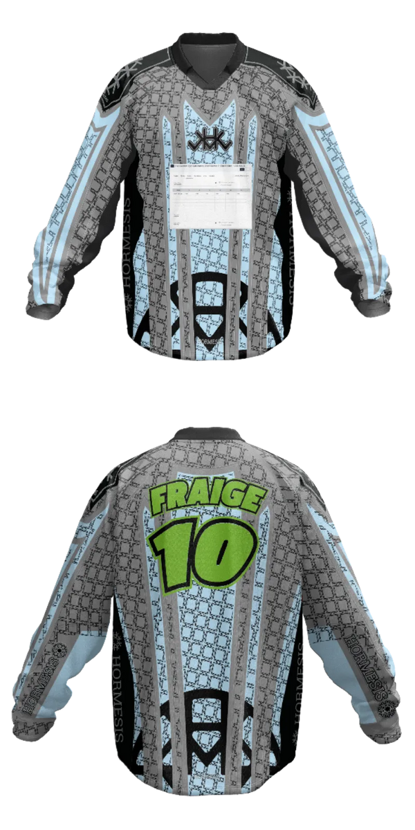 Customizable Paintball Jersey Finished - Customer's Product with price 100.00 ID CR8Z19wog4bqDI7PkOe6n9SO