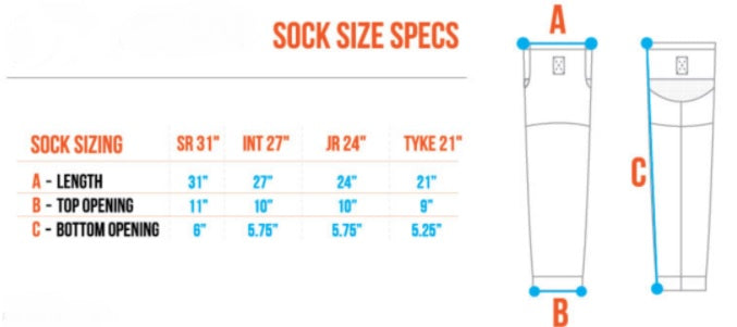 Adult Size Chart