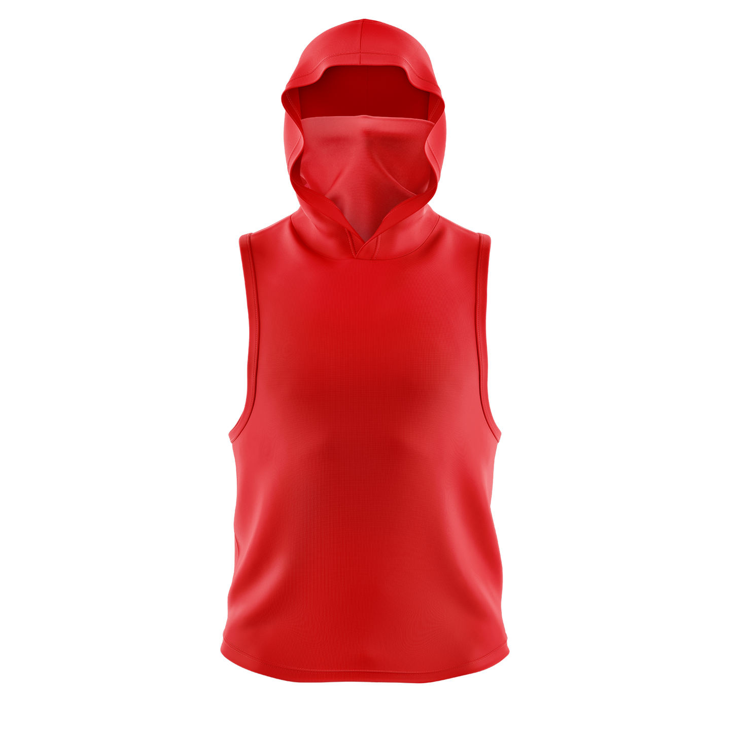 Men's Sleeveless Gaiter Hoodie