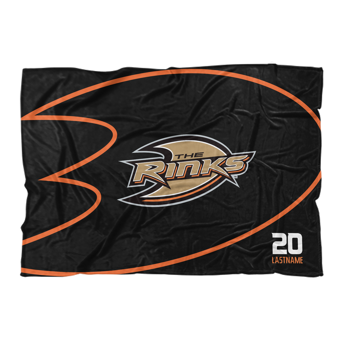 The Rinks 60"x80" Fluffy Microfleece Blanket