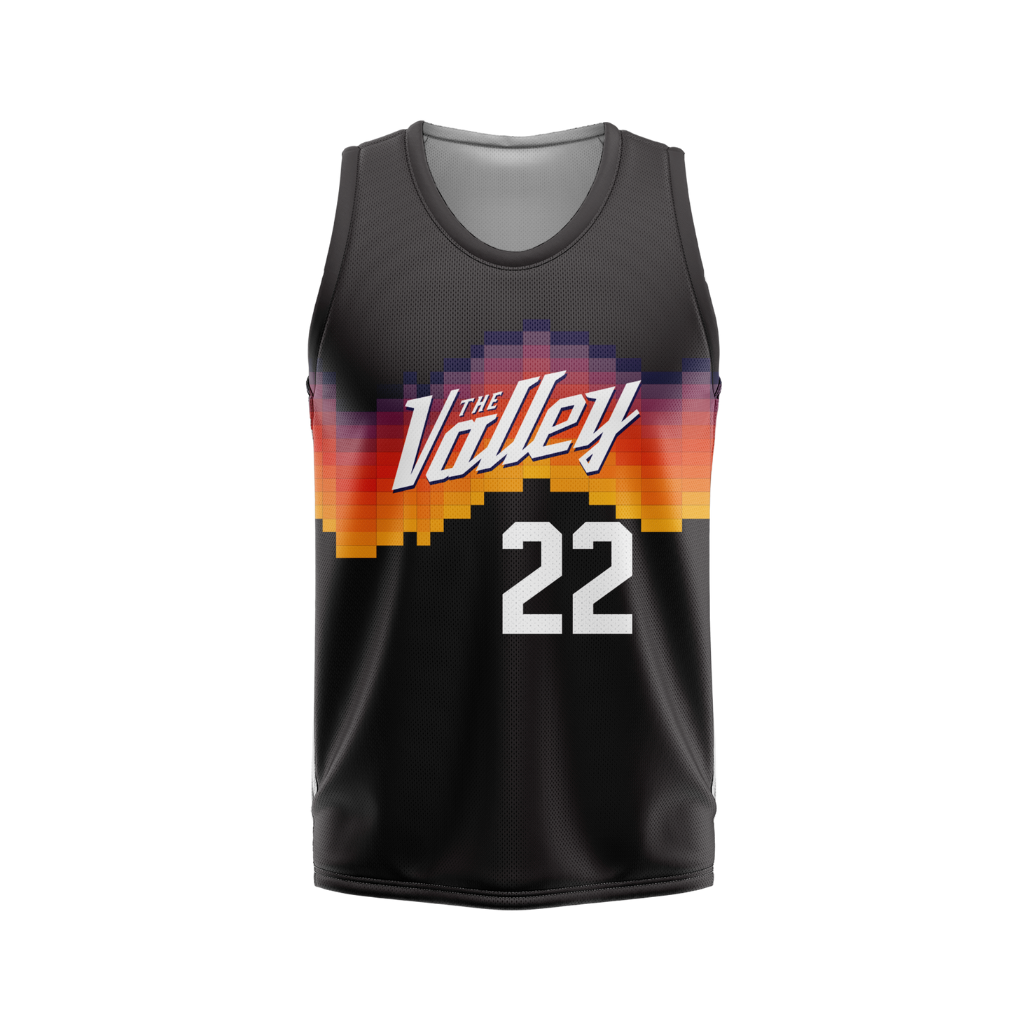 Sleeveless Crewneck Basketball Jersey