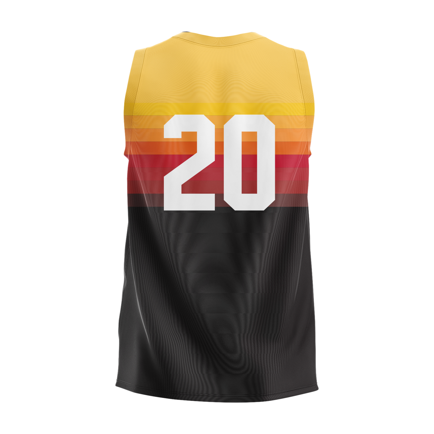 Sleeveless Crewneck Basketball Jersey