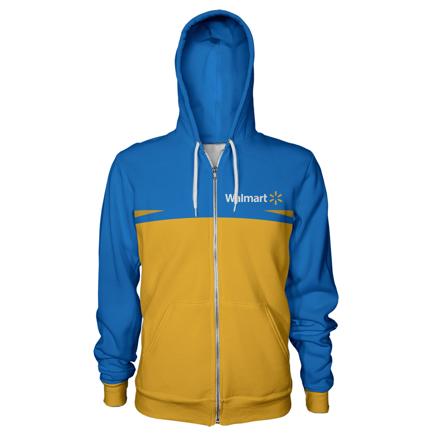 Unisex Zip-Up Pullover Hoodie