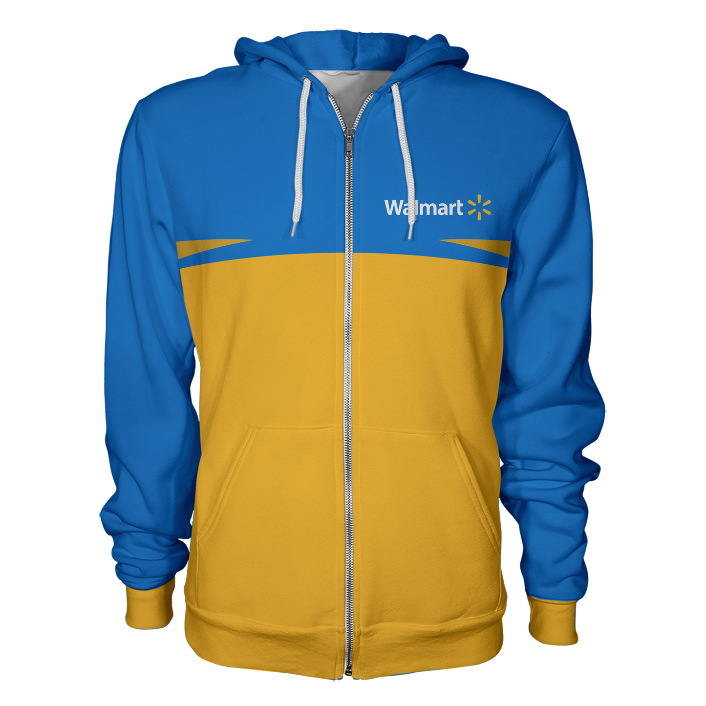 Unisex Zip-Up Pullover Hoodie