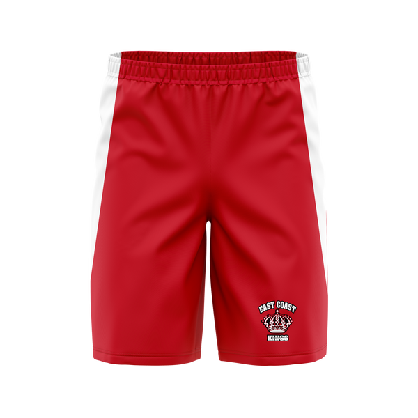East Coast Kings Red Mesh Shorts