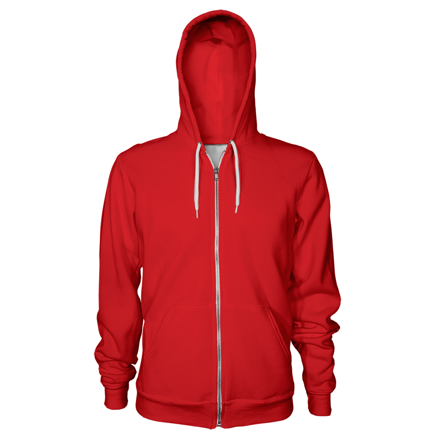 Unisex Zip-Up Pullover Hoodie