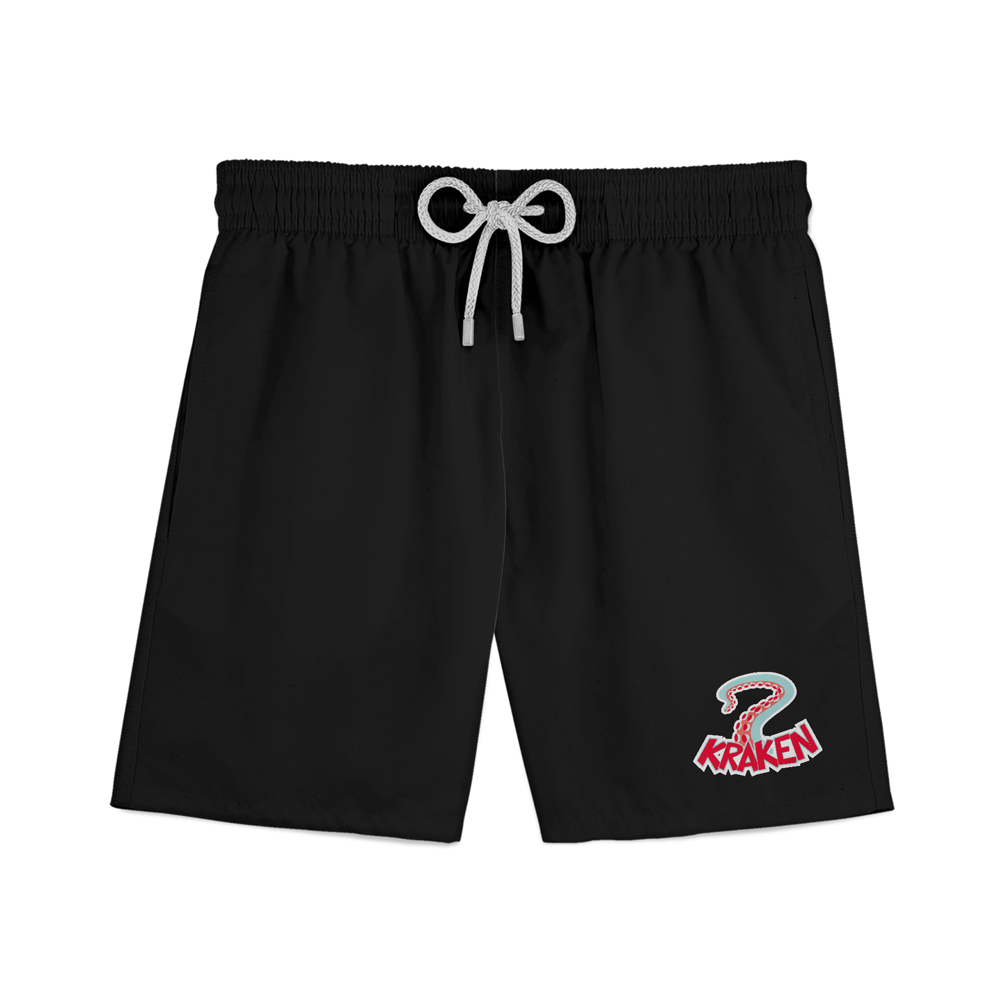 Kraken Athletic Shorts - Black