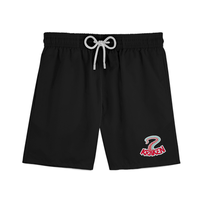 Kraken Athletic Shorts - Black