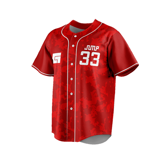 Full Button Baseball Jersey