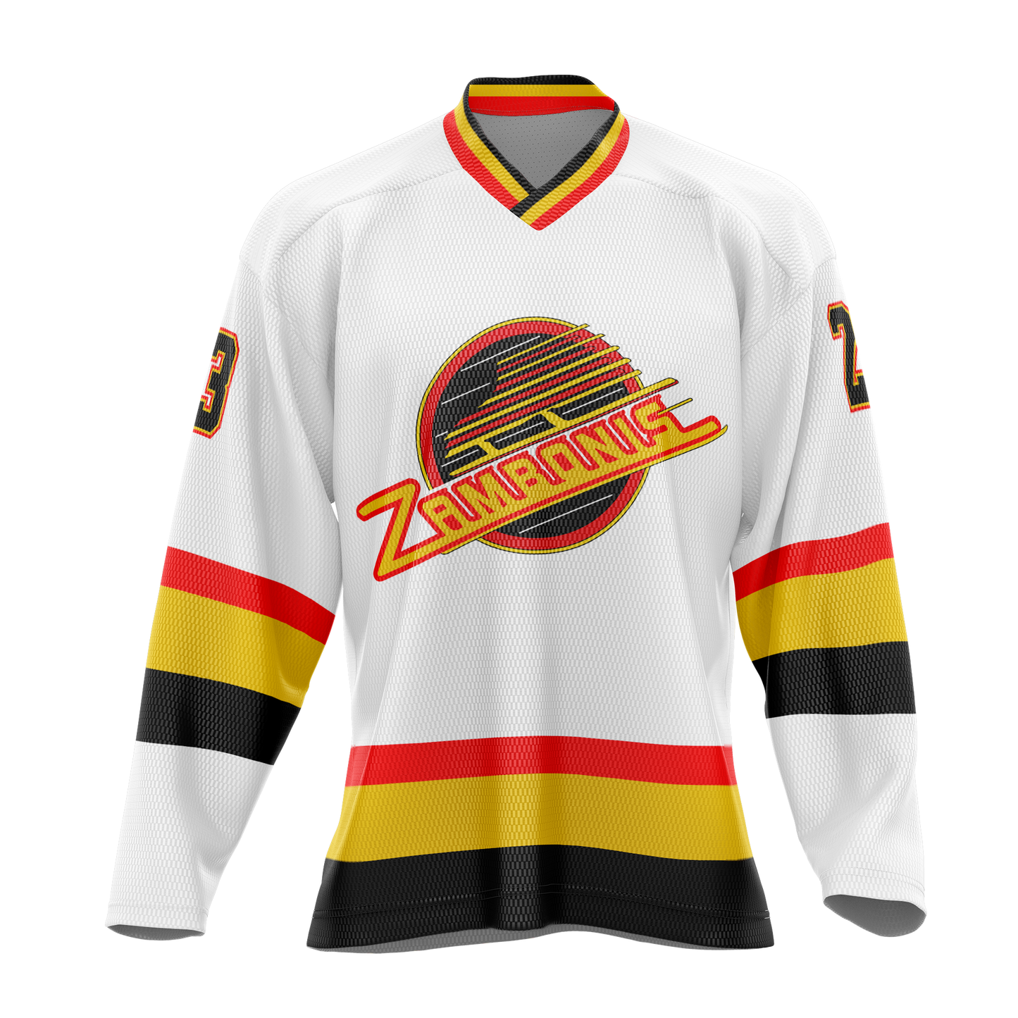 ZAMS Hockey Jersey WHITE