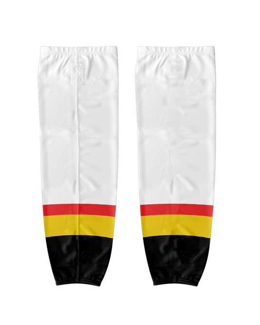 ZAMS Ice Hockey Socks WHITE