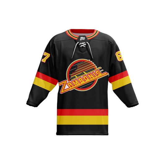 Hockey Pro Lace-Neck Hockey Jersey