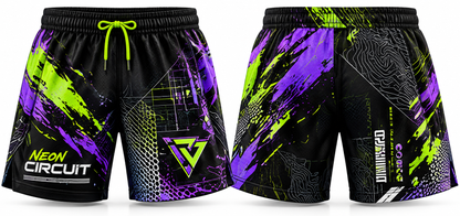 Flag Football Elastic Waist Shorts 3