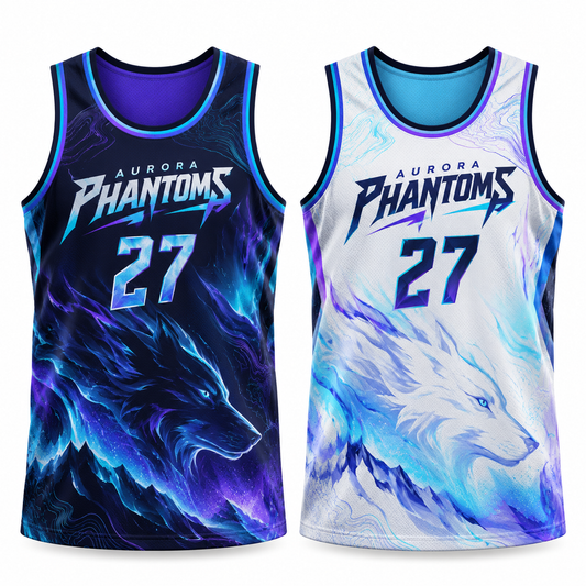 Reversible Basketball Sleeveless Jersey