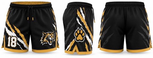 Lacrosse Elastic Waist Shorts 1