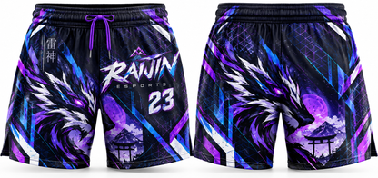 E-Sports Elastic Waist Shorts 2