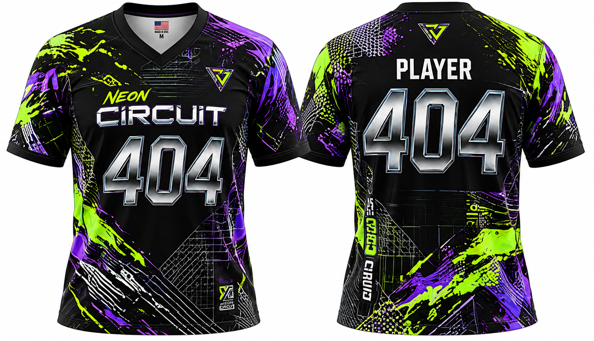 Flag Football V-Neck Jersey 3