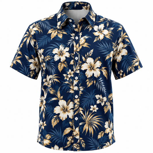 Men's Button-Up Shirt mockup 1