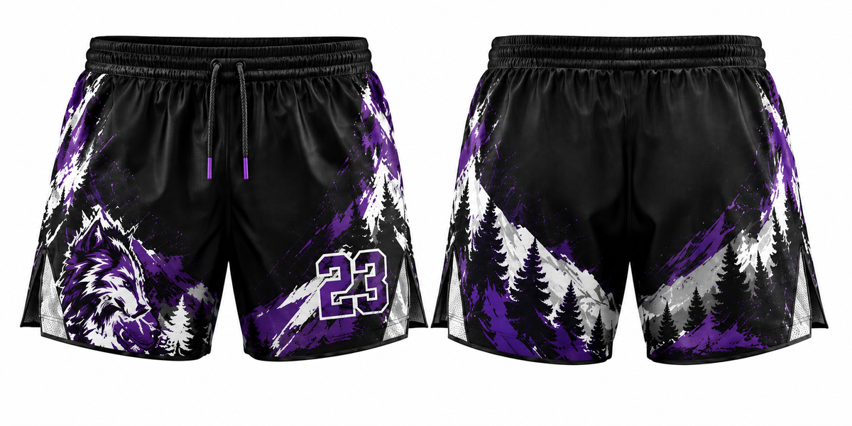 Lacrosse Elastic Waist Shorts 2
