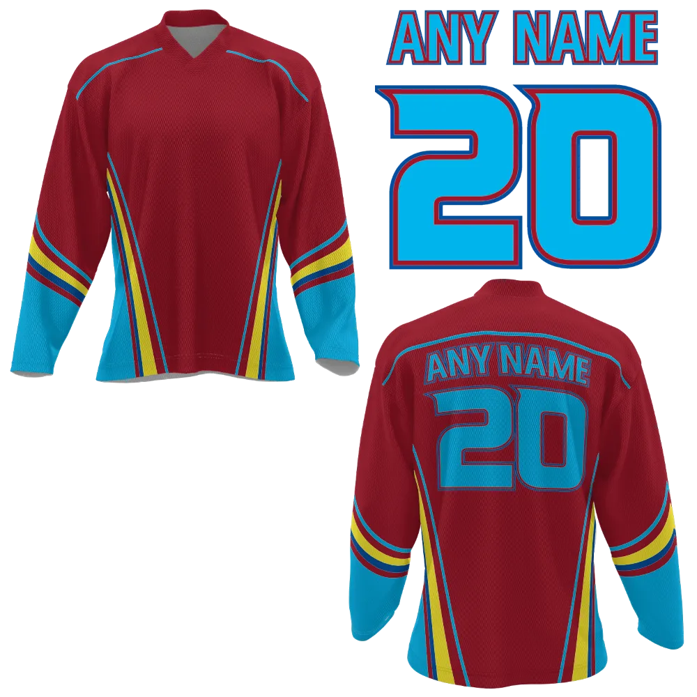 Customizable Hockey Jersey - v2.0 - Customer's Product with price 61.00 ID MfdyBSuIWIOJigc04pTjbaFG