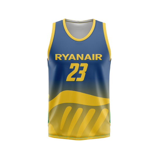 Sleeveless Crewneck Basketball Jersey