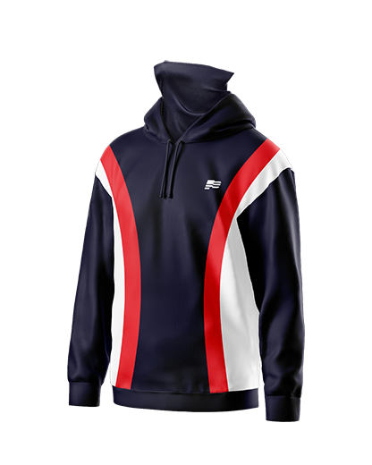 LEADER Gaiter Hoodie    Patriot Sports   Front View