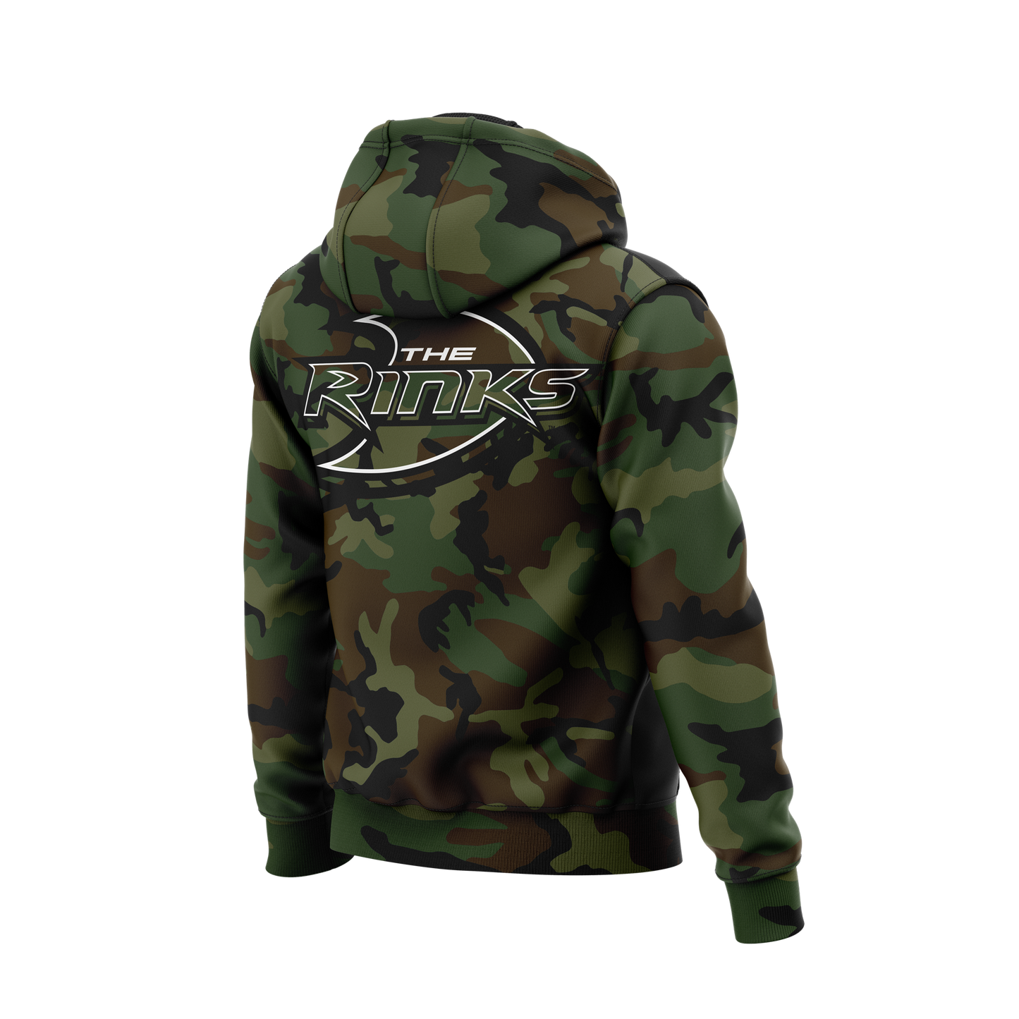 The Rinks™ Camo Pullover Hoodie