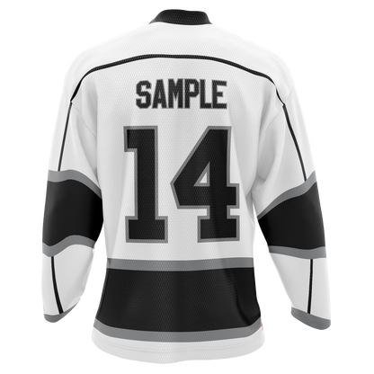 LA KINGS - Pickwick Ice Center - Ice Hockey Jersey - Light    Patriot Sports    Back View . 